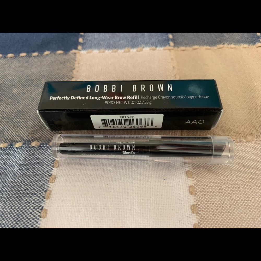 Bobbi Brown long wear brow refill #1 blonde